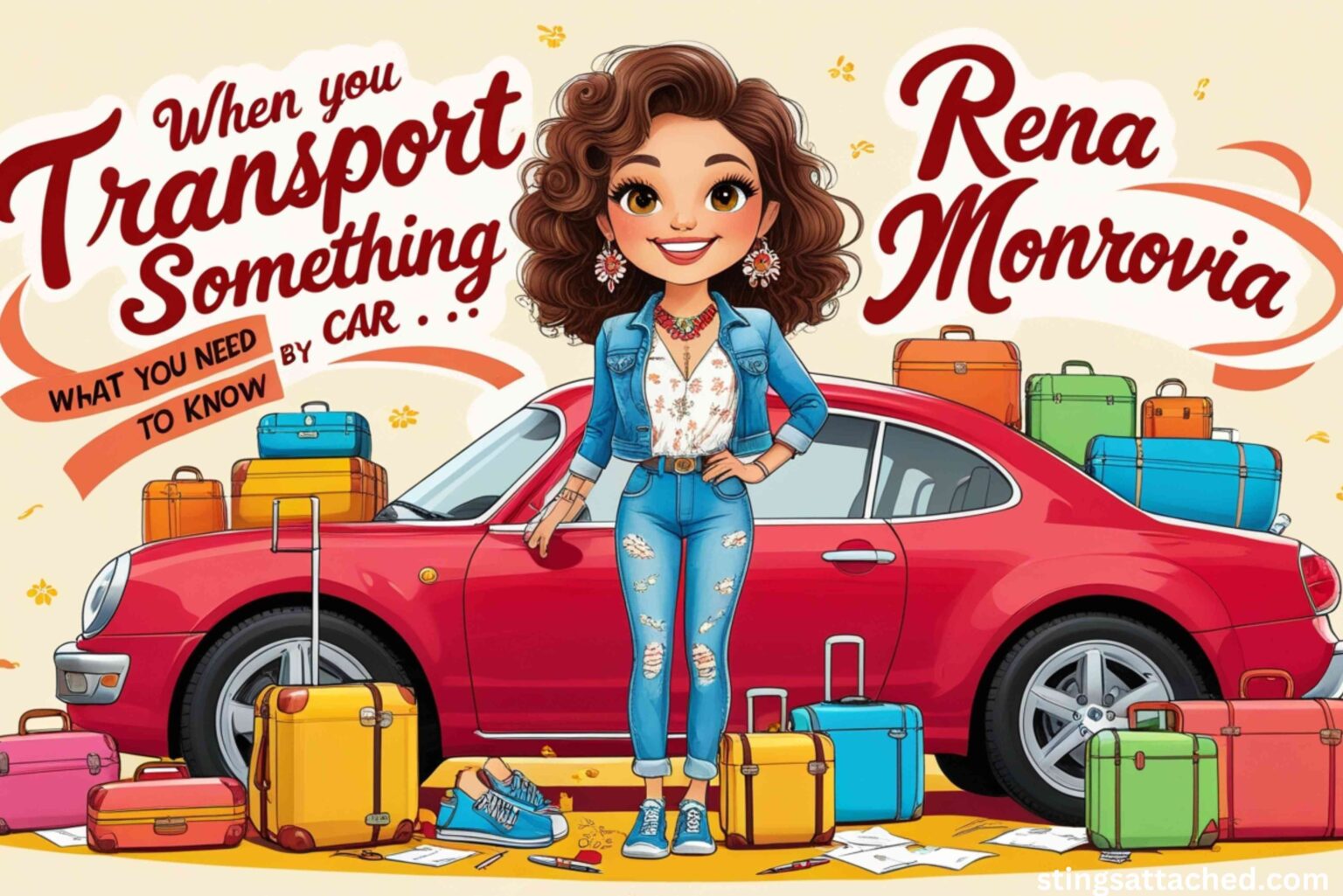 Rena Monrovia When You Transport Something By Car ...